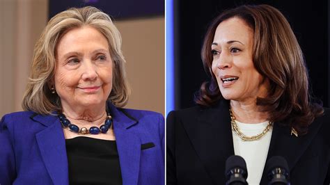 hillary clinton kamala harris quietly close